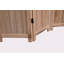 Natural 4-Panel Solid Wood Folding Room Divider, Perfect For Privacy And Decor, Easy To Fold And Store-114730120