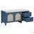Shoe Storage Bench With Storage And Cushion, 2 Drawers And 2 Rattan Door-68885437