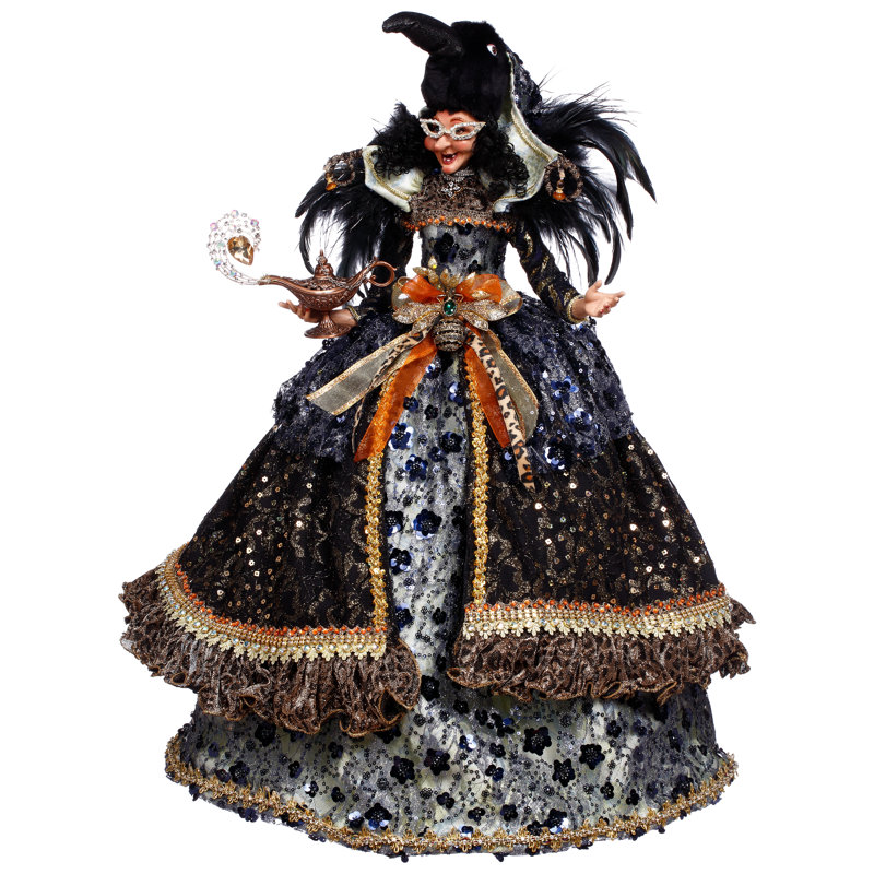 Raven Genie Witch, Large - 27 Inches