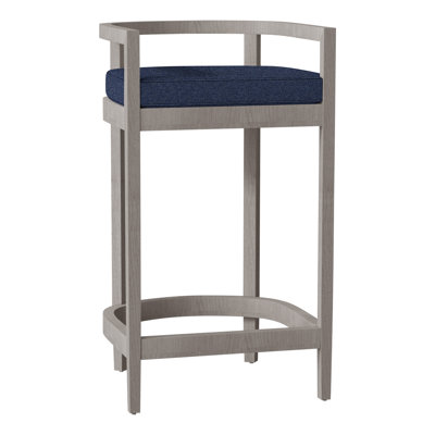 Santa Barbara Patio Bar Stool with Cushion
