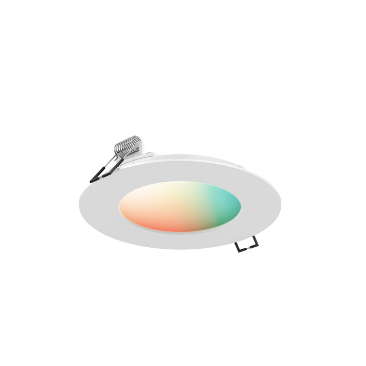 6'' White LED Open Recessed Trim