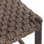 Savio Outdoor Stool-Dark Textured Woven-Counter-1073696834-1073696835