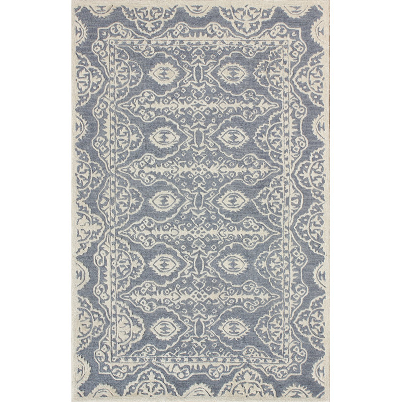 Rudra Hand Tufted Wool Oriental Rug, Rectangle 2'6" x 4'