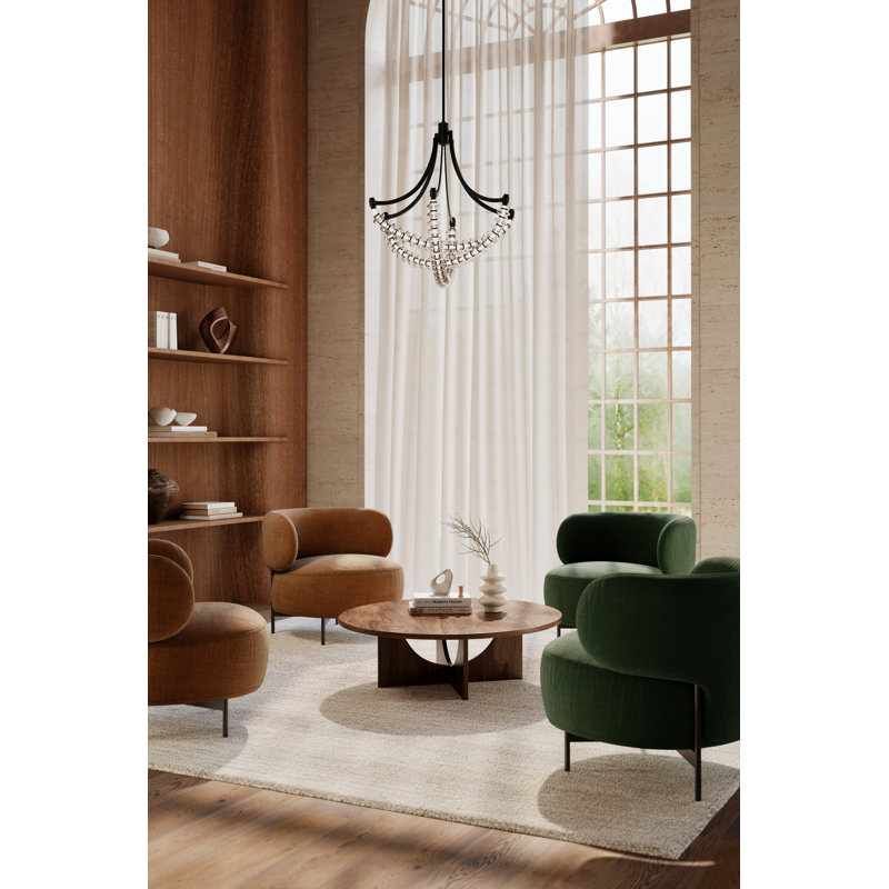 Lustre DEL 29,25 po Pearl, H 31 po x l 29,25 po x P 29,25 po, 2040 lumens, 26 W