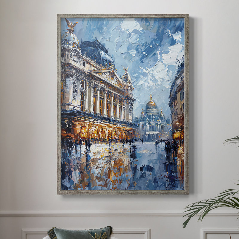 LANDSCAPES Series CCCLXI Framed Print - Solid Wood, 15" H x 12" W