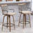 Arainn Swivel Upholstered Counter Stool-41394862