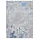 Tapis moderne en marbre abstrait