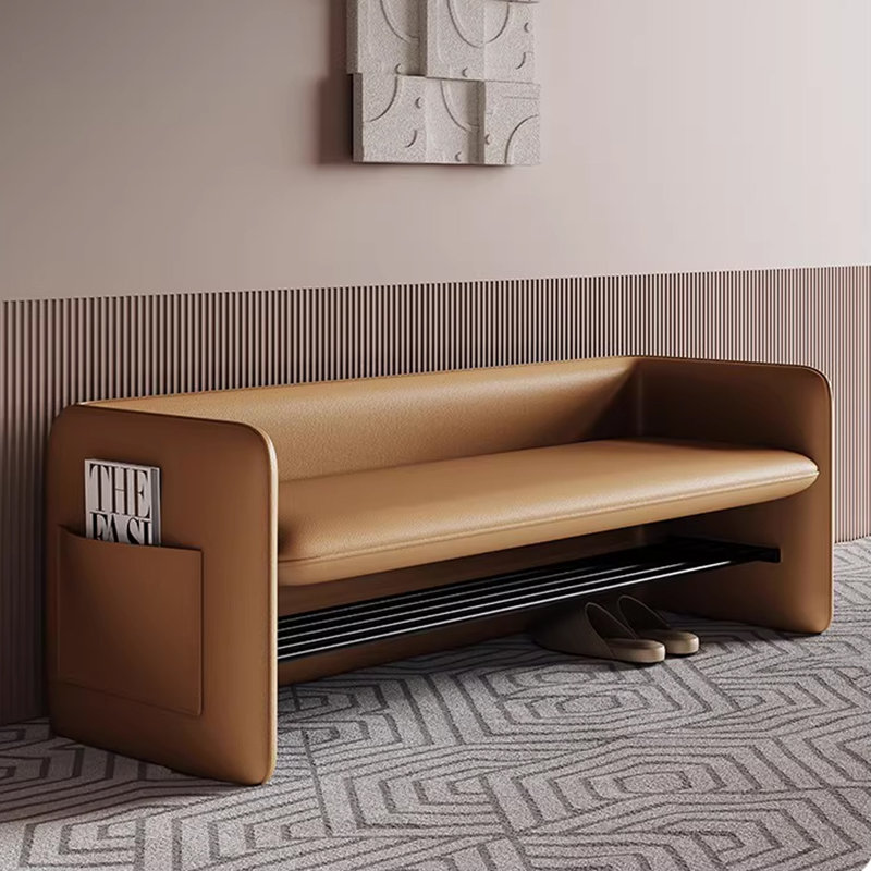 Banc rembourré, Orange