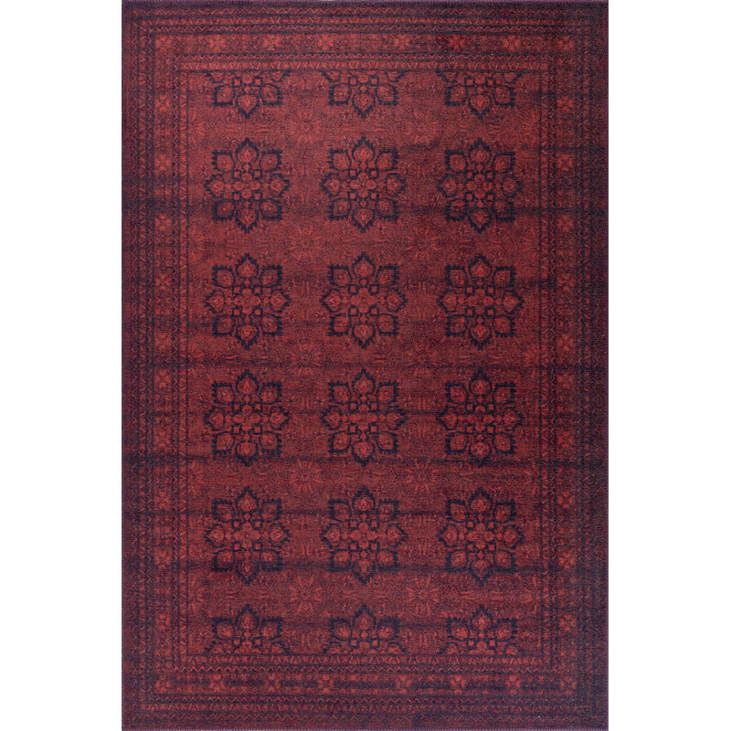 Luxurious Red Carpet Area Rug, 2.5 x 5.0 Feet | 100% Polyester, 1850 g/m² | Pile Height: 0.16 Inches | Recycled Poly Cotton Underside, Machine Carpet | Perfect for Home Décor, Living Room, or Bedroom