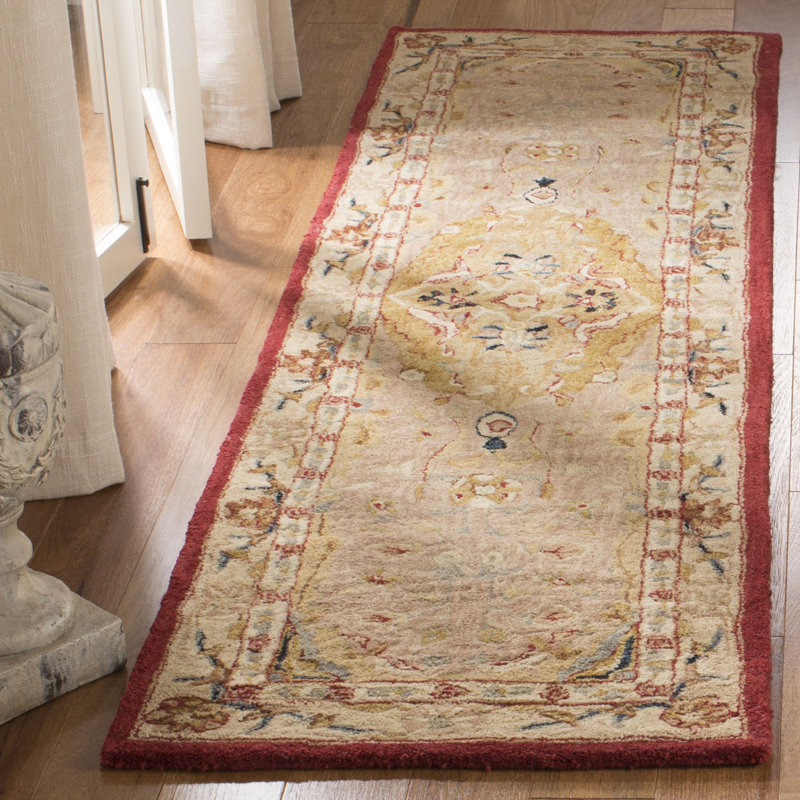 Tingley Hand Tufted Wool Pile Oriental Rug, Runner 2'3" x 8'