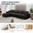 Upholstered Sectional Sofa, Cloud Sofa Couch L-Shaped Modular Sofa for Living Room Office Apartment-1419360337