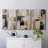 Abstract Series CXXXIV -Set Of 3 Gallery Wrapped Canvas -Ready to Hang-107312064