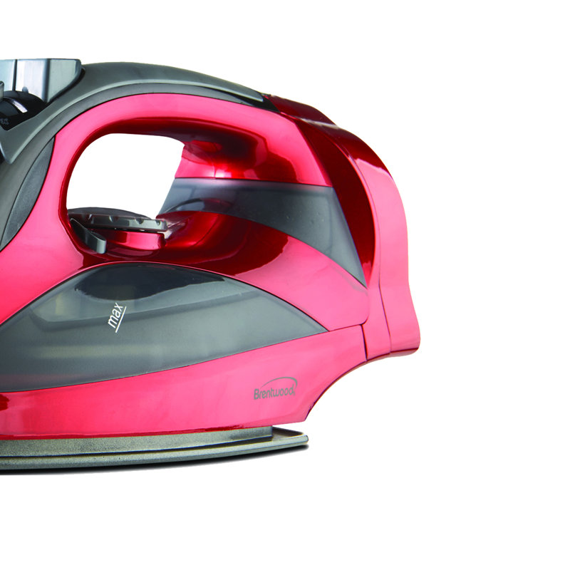 Fer Brentwood avec technologie de vapeur verticale, Rouge