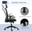 Chaise de travail ergonomique en filet Alterik-2056345495-2056345494