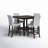Alauni 4 - Person Four Leg Dining Set