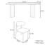 Ensemble de table de salle à manger rectangulaire minimaliste français-104499097
