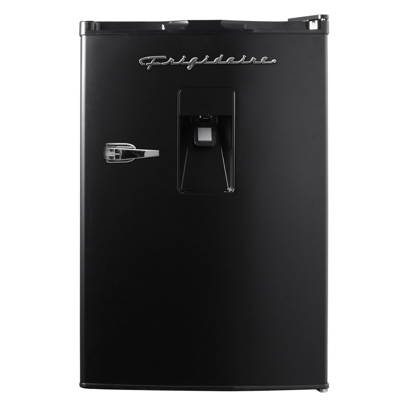 Frigidaire® Retro 4.5-Cu. Ft. Compact Fridge With Built-In Water Dispenser, Black