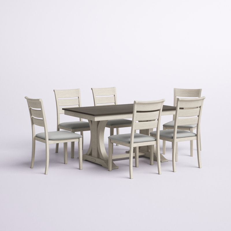 Alfiere 6 - Person Trestle Dining Set