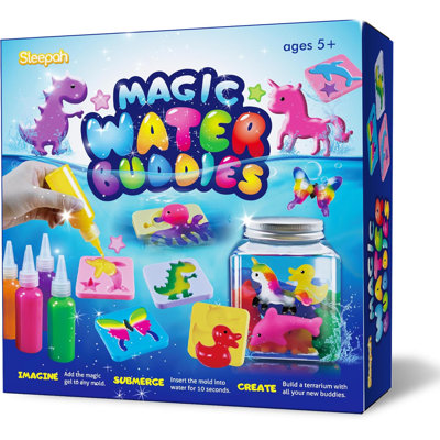 Trousse de gel aquatique Aqua Fairy pour enfants - jouet Elfe de l'eau magique - copains aquatiques - trousse de bricolage - conception de vos propres copains aquatiques - ensembles de bricolage pour enfants - ensemble de bricolage
