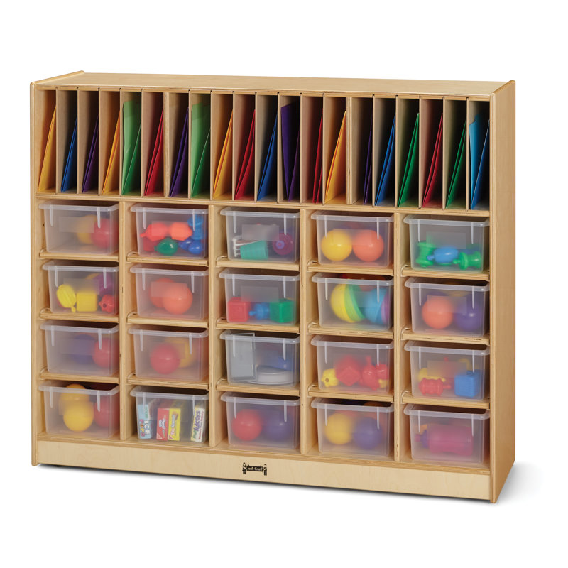 Organisateur de salle de classe Jonti-Craft, Transparent, Contre-plaqué