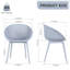 Ensemble bistro pour 2 personnes avec table en métal et chaises PP-131069616