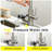 3-In-1 Kitchen Faucet With LED Temperature Display, High-Arc Pull-Down Sprayer, And Press-Type Glass Rinser-123818109