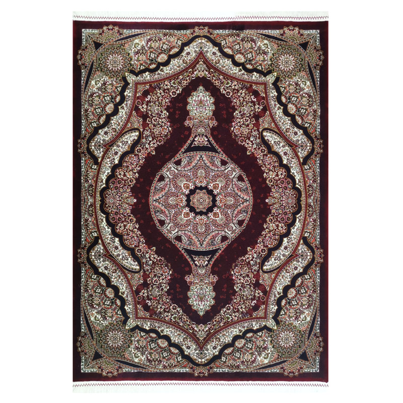 Doan Oriental Hand Hooked Area Rug, Rectangle 120 x 170cm