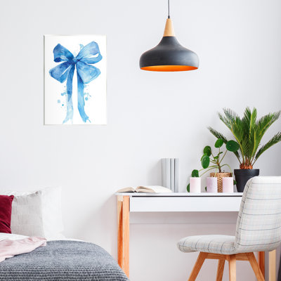 Illustration de la cloche bleue, plaque murale par LSR Design Studio