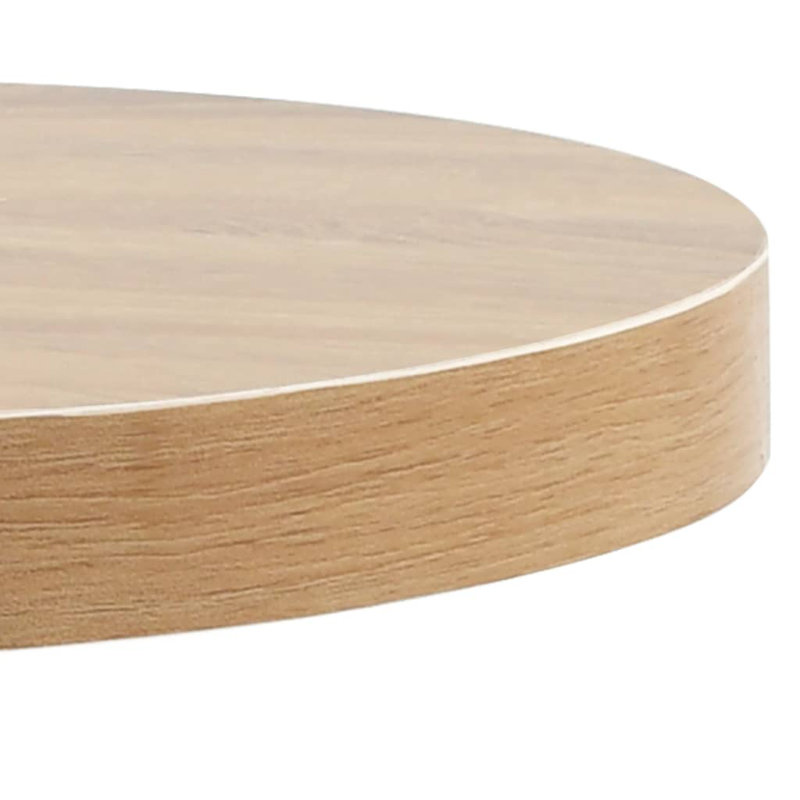 Anaël Round Dining Table, Black, H75 x L40 x W40cm