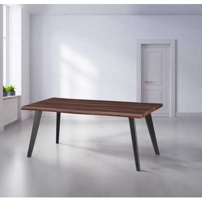 72" Live Edge Dining Table