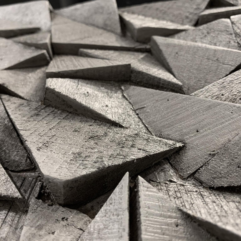 Hartzler Solid Wood Mirror, 48" x 36"