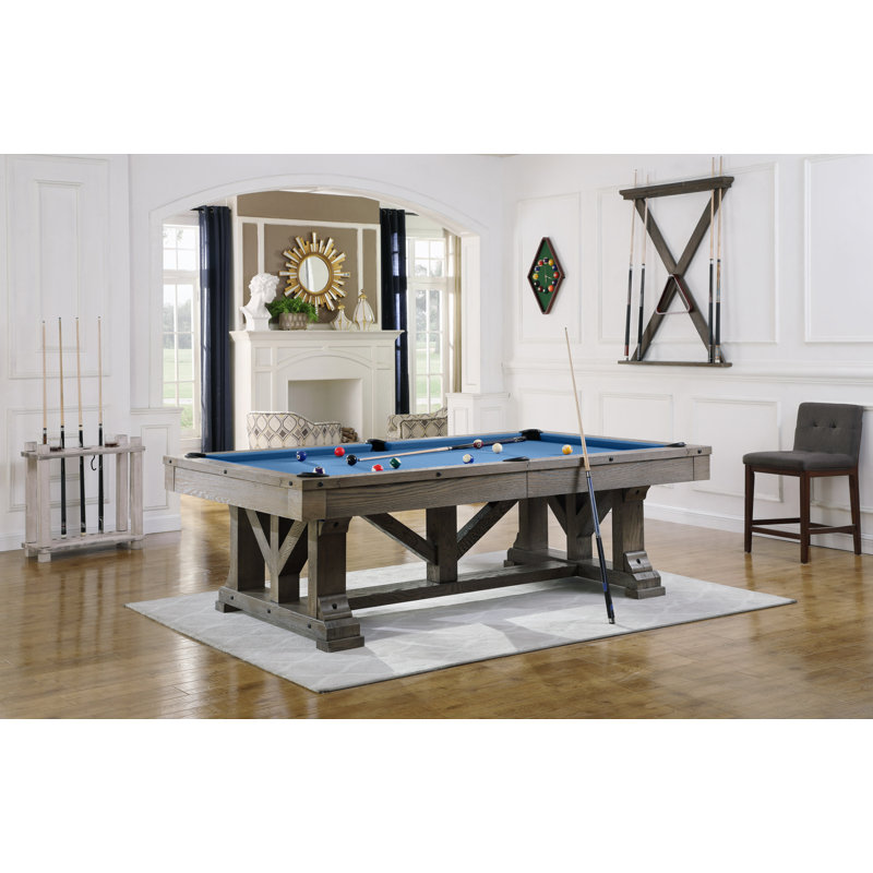 Table de billard en ardoise Cross Creek de Playcraft , 7', Bleu académie, Non
