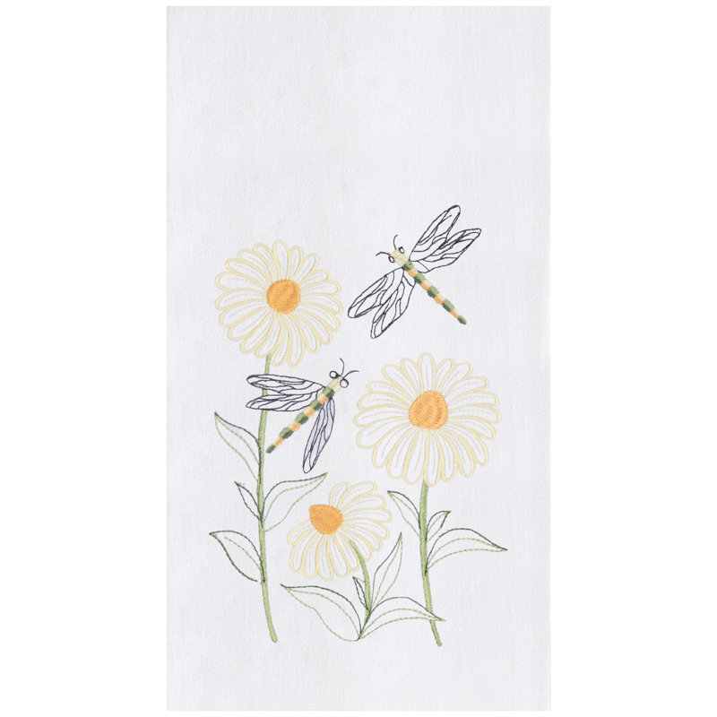 Torchon de cuisine Dragonflies & Daisies