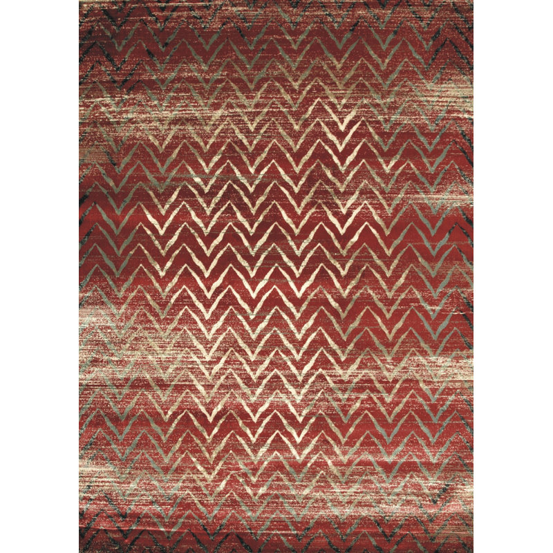 Chevron Area Rug, Rectangle 120 x 160cm