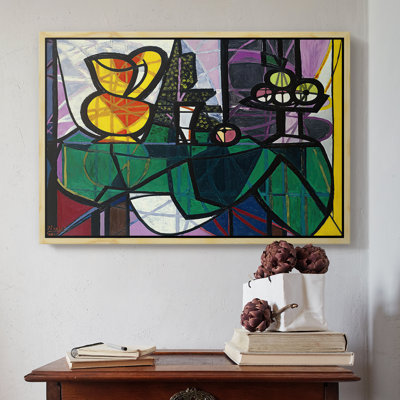 Pichet et bol de fruits, 1931 - Pablo Picasso, toile tendue avec châssis