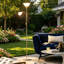 175cm Polished Torchiere Floor Lamp