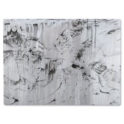 Watch Out Battle Of Britain Glass Chopping Board