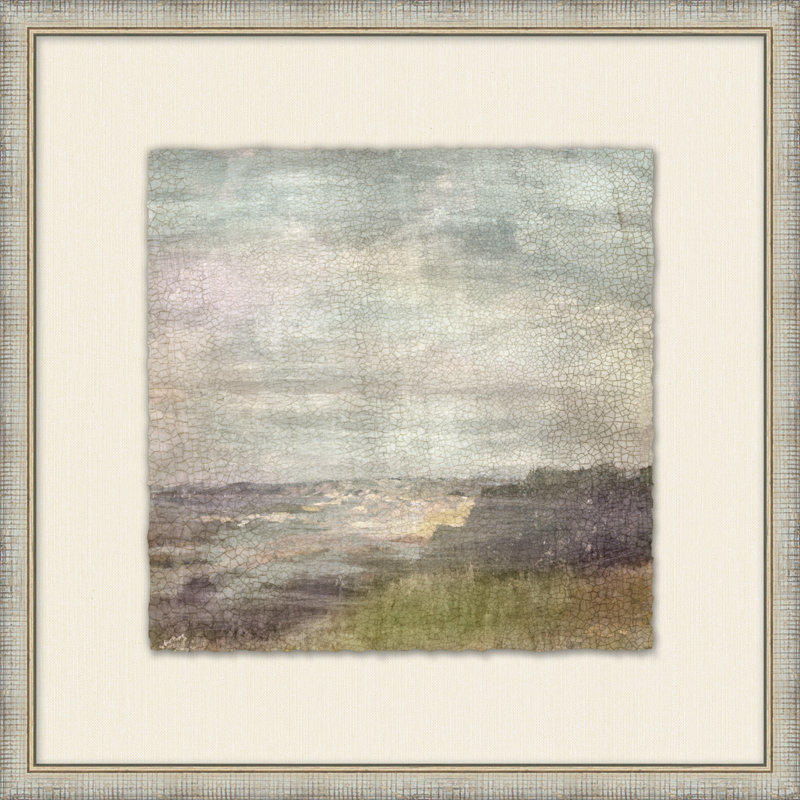 Campagne nordique 5 - Peinture sur papier
