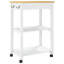 Kitchen Trolley MONZA 60X40x90 Cm Solid Wood Pine-1831165923