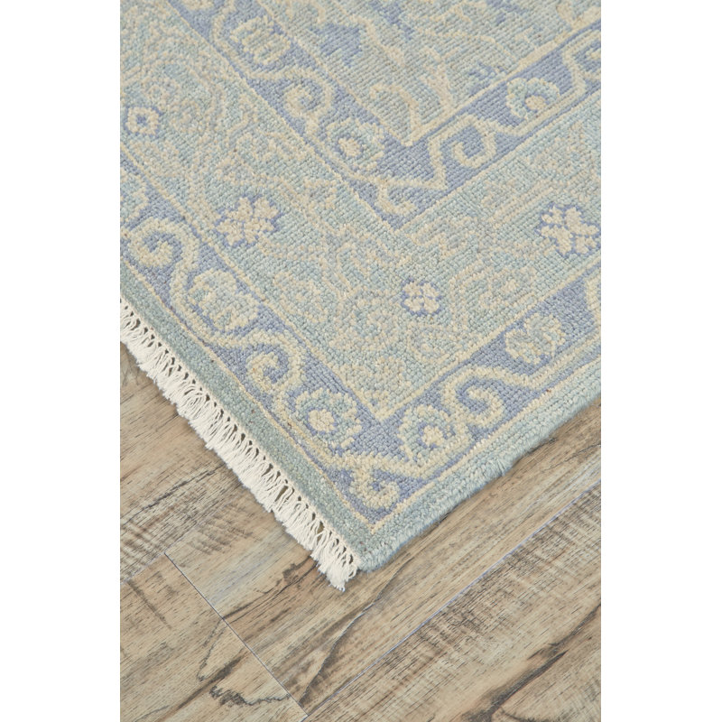 Wool Oriental Indoor Rug, Rectangle 4' x 6'