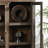 Alaya Solid Oak Wood Corner Display Stand-1717568121
