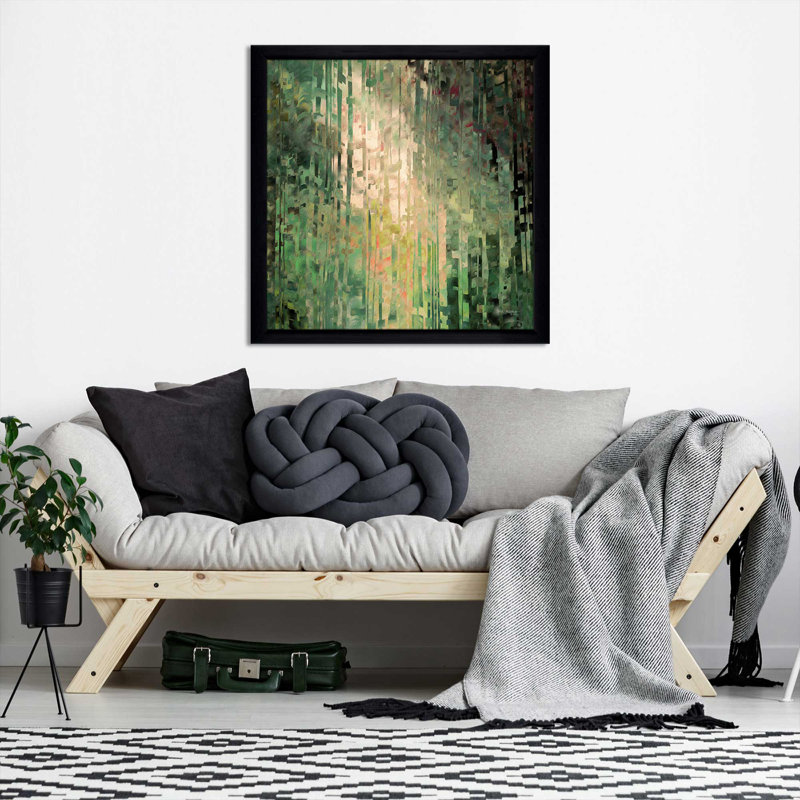 «Jesus Christ the Apostle Hebrews 3: 1» par Mark Lawrence - impression, H 25,5 po x l 25,5 po x P 1 po, Cadre noir