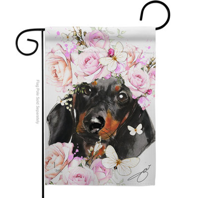 Double Sided Polyester Animal House Flag