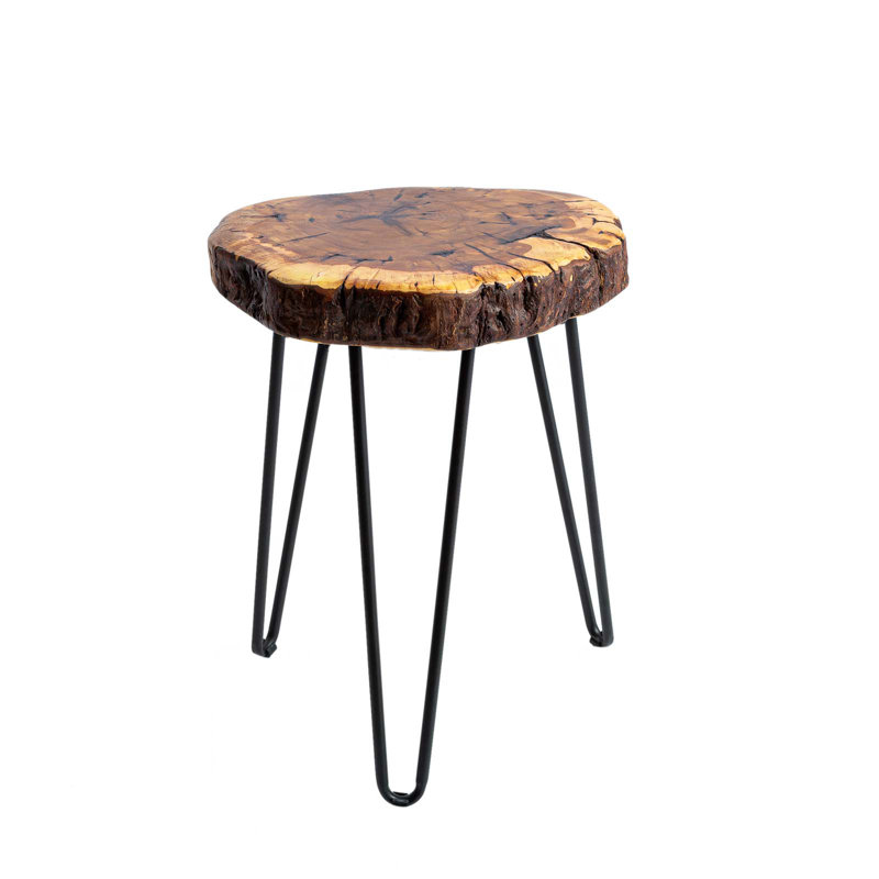 Calexico Solid Wood Top End Table