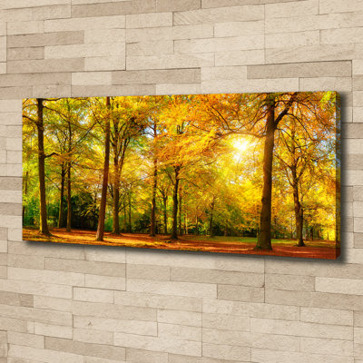 Autumn Forest - Wrapped Canvas Print