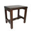 Banc de douche en teck DecoTeak l 14 "