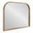 Wooden Arched Bathroom Mirror-1681332374