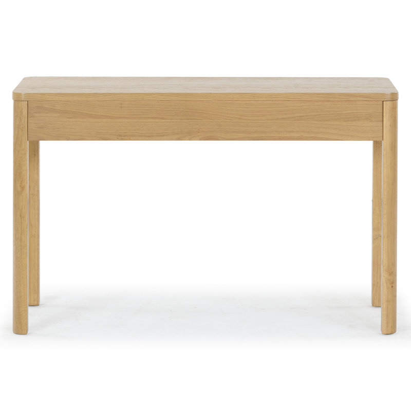 Gabrietta Solid + Manufactured Wood Writing Desk, Natural