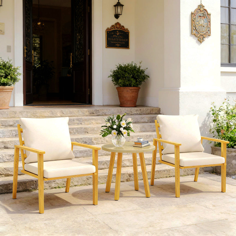Patio Set,3 Piece Outdoor Bistro Set