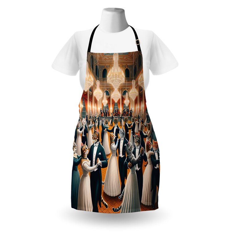 No Pattern Bib Apron